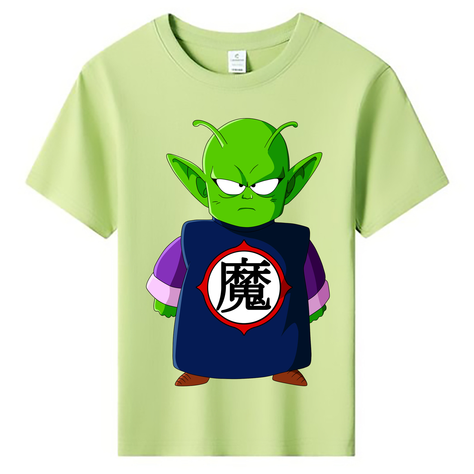 （画像用） ドラゴンボール ピッコロ DRAGON BALL Piccolo 綿100％キッズTシャツ（フロントプリント）